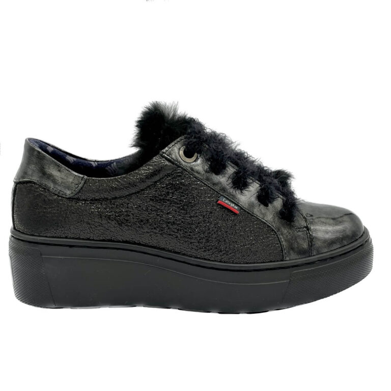 Callaghan Moon Line 14907 Sneaker ultra leggera allacciata in vernice nera.