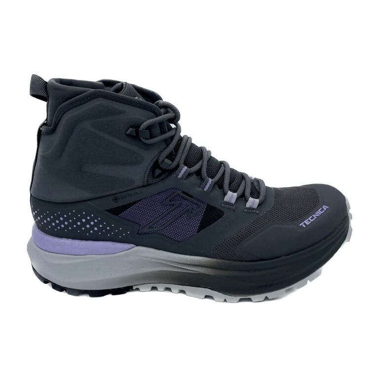 Tecnica AGATE S MID GTX® per l'escursionismo veloce, impermeabile ed antiscivolo. Costruita secondo la fisiologia e le esigenze specifiche delle donne.