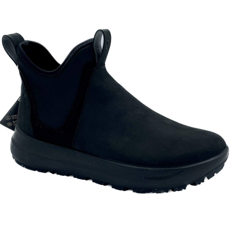 ECCO chelsea Solice 420193 Tomaia in pelle nubuck e robusto battistrada con pezzi di gomma riciclata. La membrana in Gore-Tex® fornisce impermeabilità.