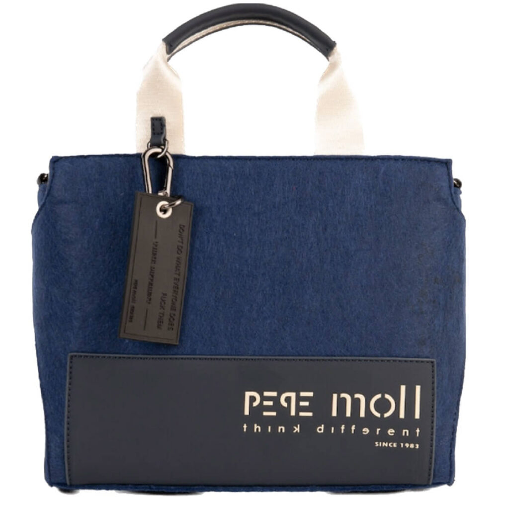 Pepe Moll borsa mano 232110 Elegante in stile retrò per una combinazione di comfort e funzionalità. Chiusura con cerniera e tasche interne.