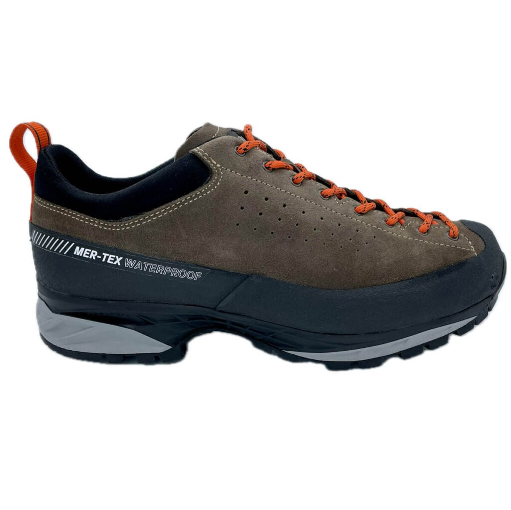 LOMER Marmolada MTX scarpa per avvicinamento, sentieri tecnici e trekking. tomaia in pelle scamosciata, fodera in Mer-Tex impermeabile, suola gomma Vibram®