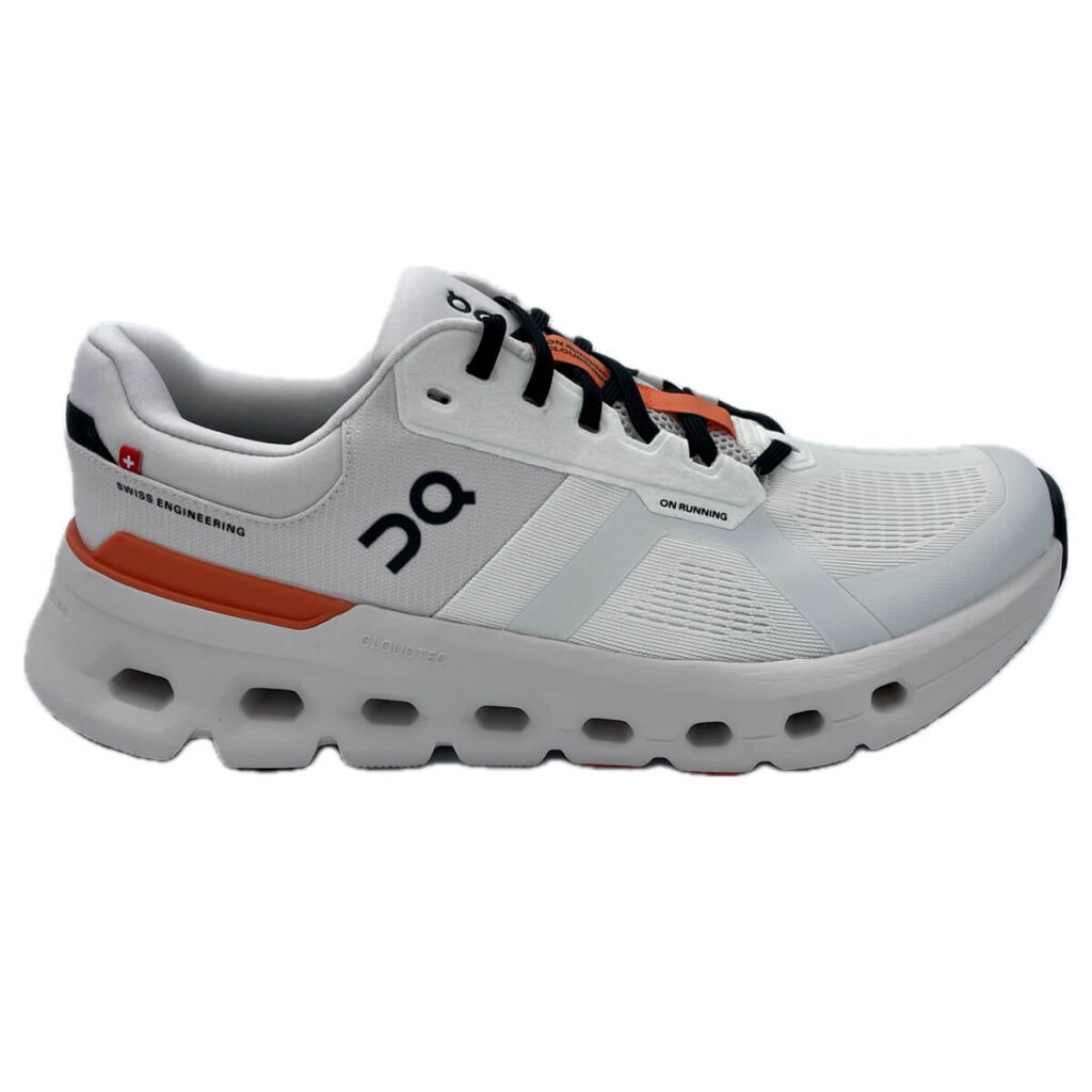 On Cloudrunner 2 M Scarpa da corsa ammortizzata. Appoggio extra morbido ad ogni passo e supporto. Ideale per medie distanze. Drop: 9 mm