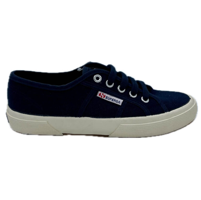 SUPERGA 2750-COTU CLASSIC Sneaker in tela di cotone traspirante, sfoderata Occhielli in alluminio e chiusura con lacci in cotone Suola in gomma vulcanizzata
