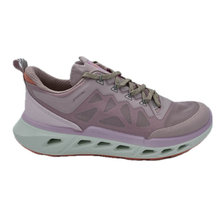 ECCO Biom 720 Violet sneaker ammortizzata. Tomaia in mesh traspirante, fodera in tessuto e plantare estraibile. Suola in gomma