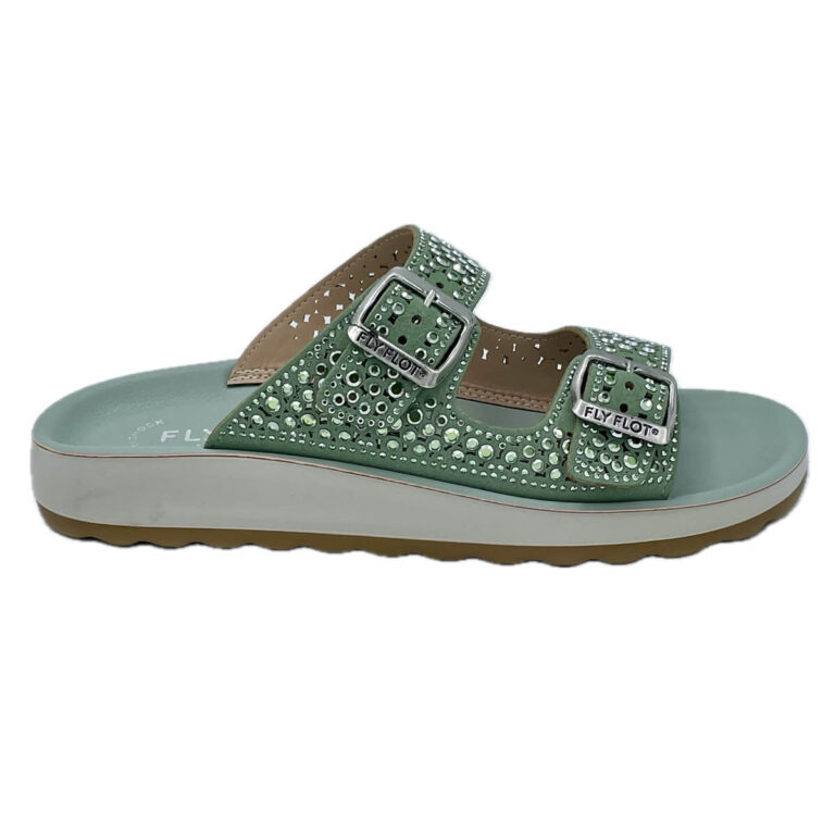 Fly Flot ciabatta 77169 KZ. tomaia in microfibra plantare anatomico Suola in poliuretano. Altezza scivolo 2,5 cm. Made in Italy