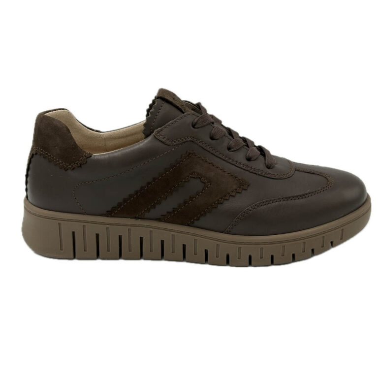 Caprice Sneaker Marrone morbidissima Pianta larga plantare estraibile. Fodera in tessuto suola in gomma antiscivolo flessibile