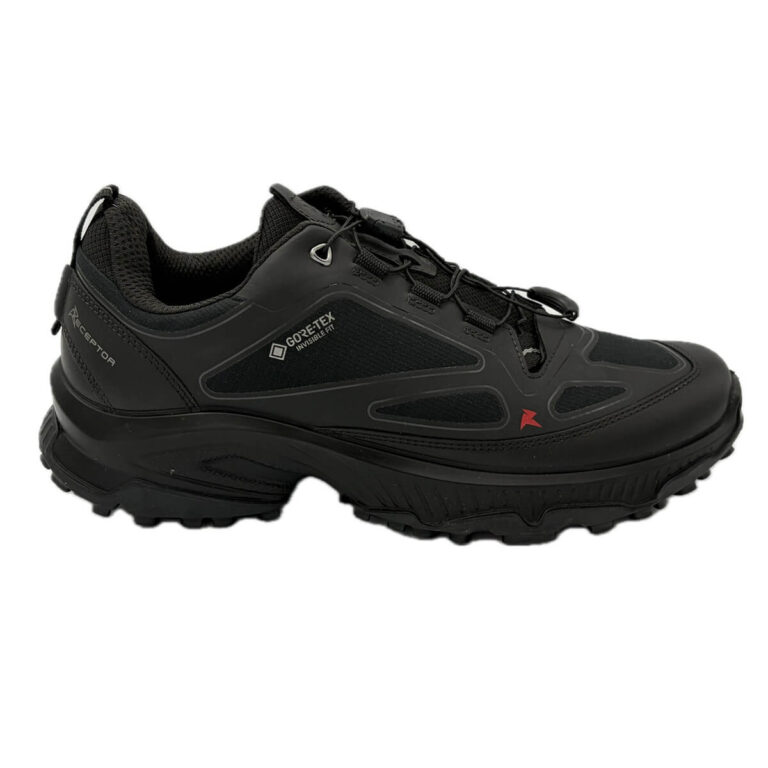 ECCO Receptor XP GTX materiali resistenti di alta qualità. GORE-TEX® impermeabilità. suola gomma robusta per trazione e stabilità su tutti i terreni.